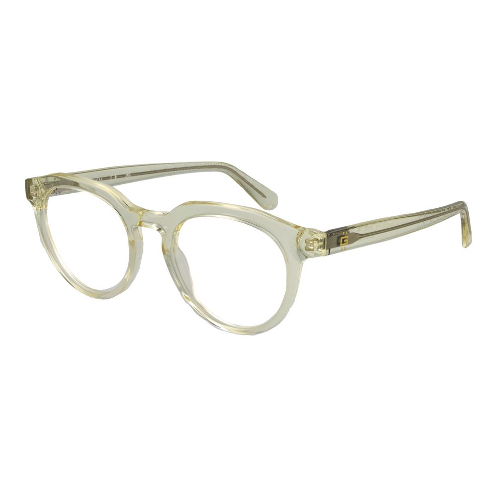 Yellow Men Glasses Frame Guess