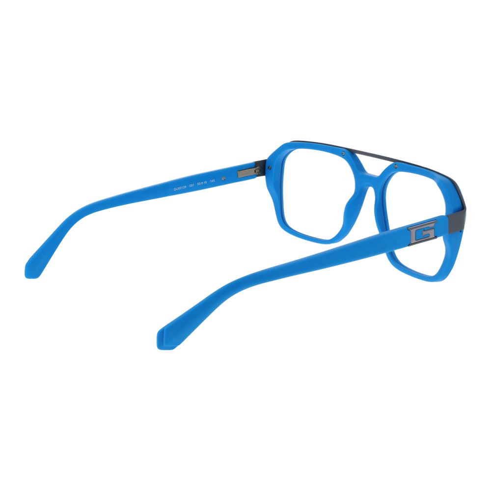 Blue Men Glasses Frame Guess