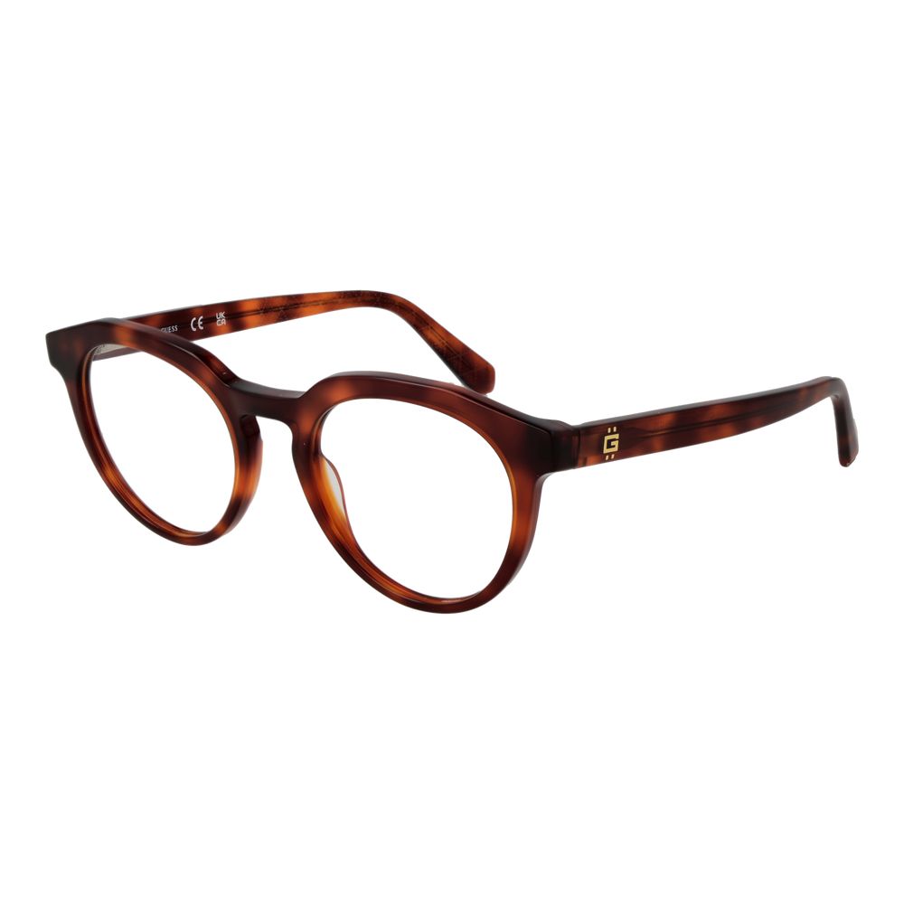 Brown Men Glasses Frame Guess