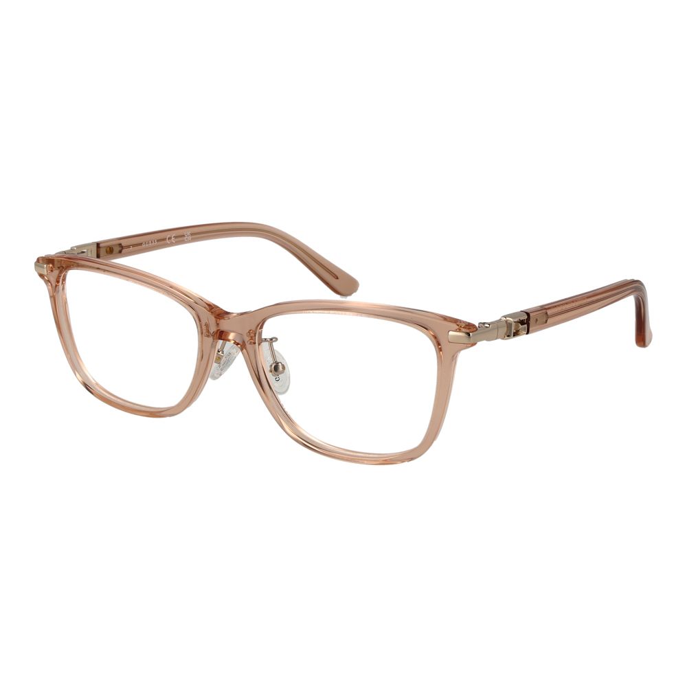 Beige Women Glasses Frame Guess