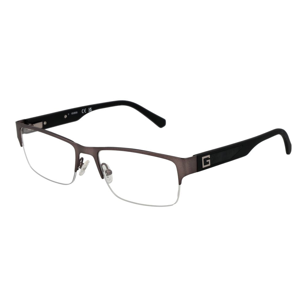 Brown Men Glasses Frame Guess
