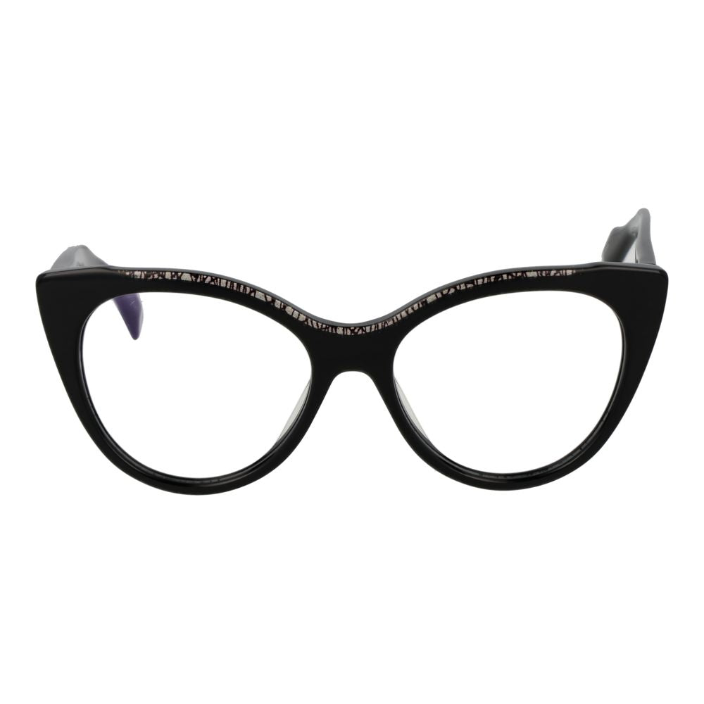 Black Women Glasses Frame Yohji Yamamoto