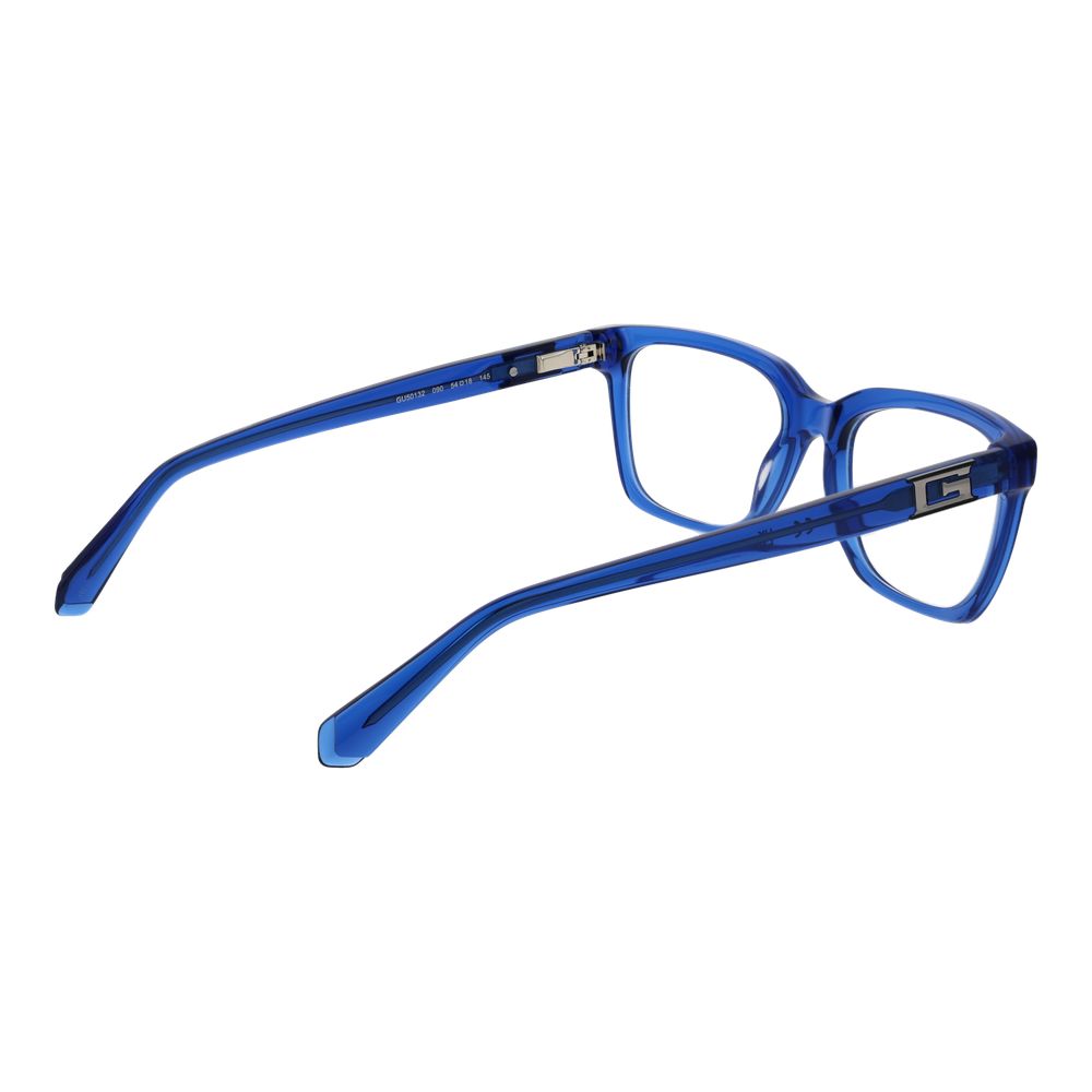 Blue Men Glasses Frame Guess