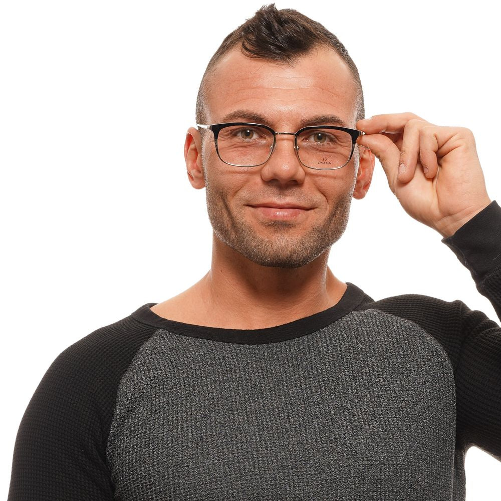 Black Men Glasses Frame Omega