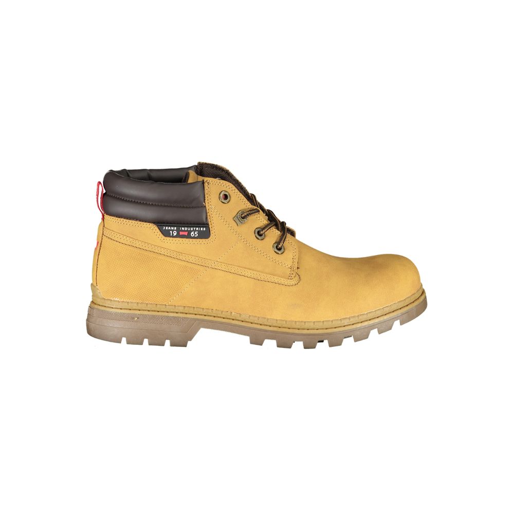 Yellow Polyester Men Boot Carrera
