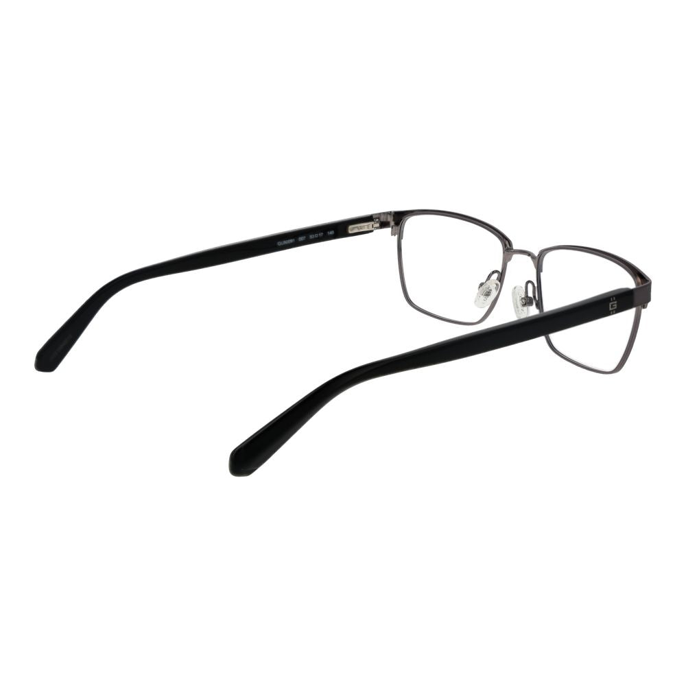 Silver Men Glasses Frame Guess
