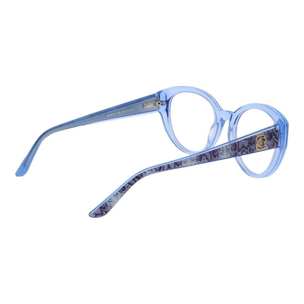 Blue Women Glasses Frame Guess