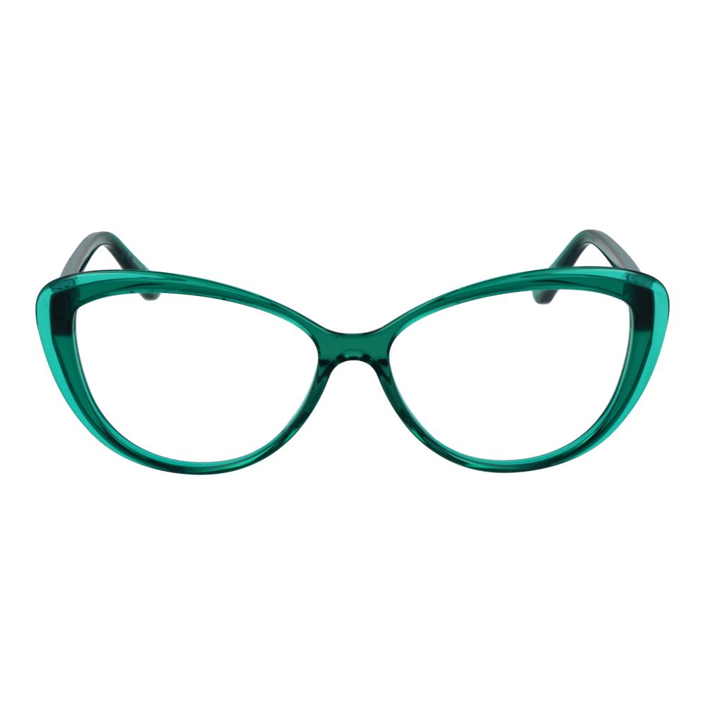 Green Women Glasses Frame Guess
