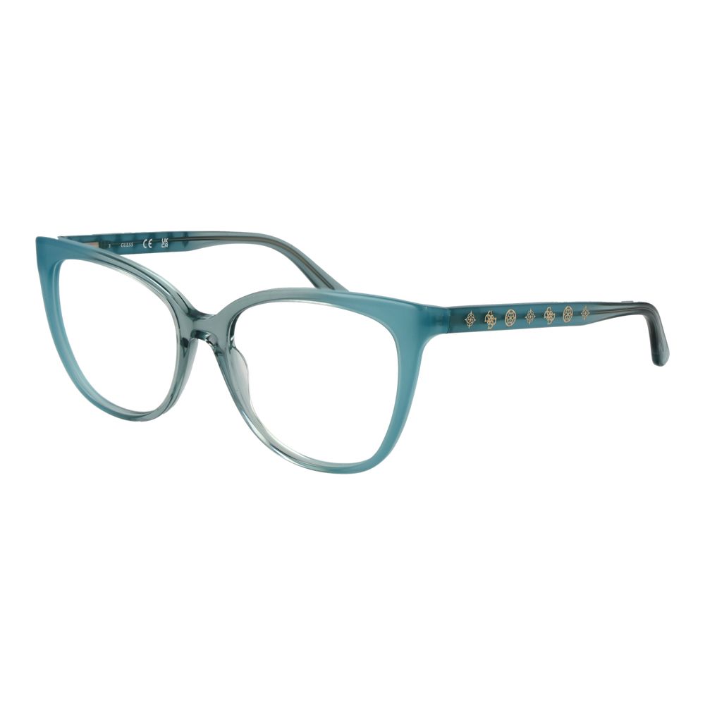 Turquoise Women Glasses Frame Guess