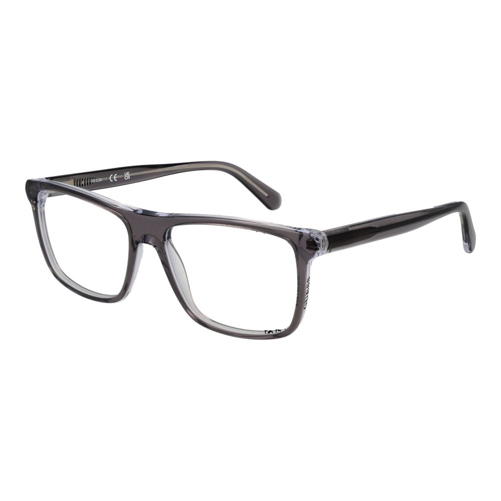 Gray Men Glasses Frame Guess