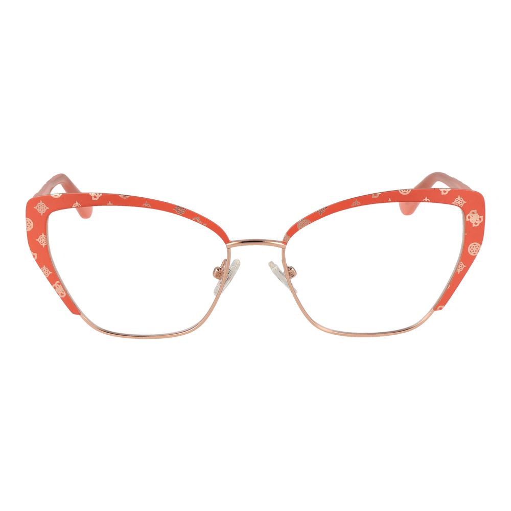 Orange Women Glasses Frame Guess
