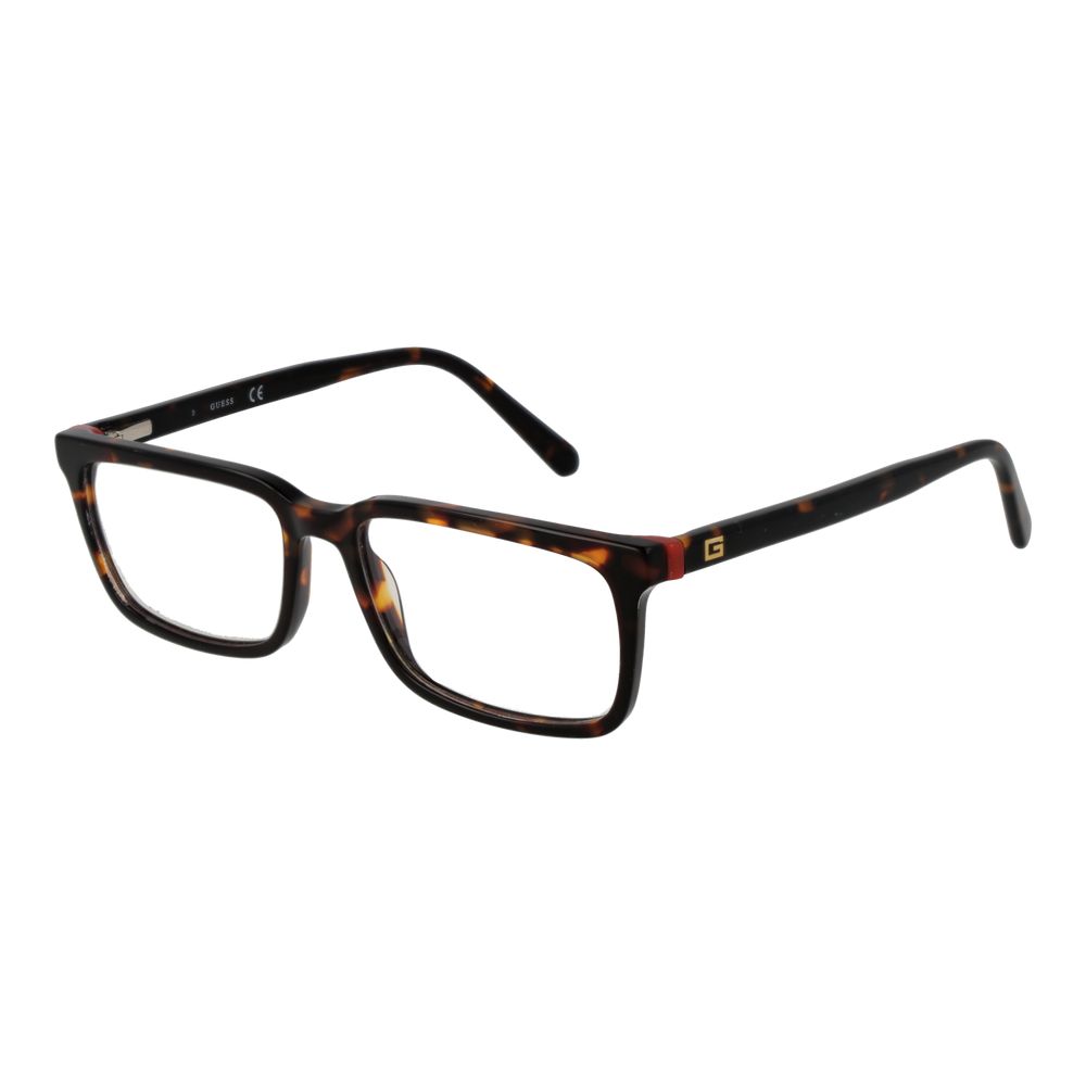 Brown Men Glasses Frame Guess