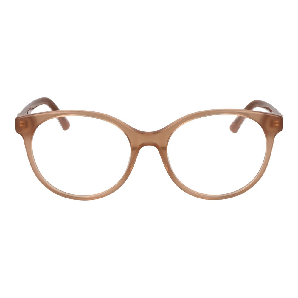 Beige Women Glasses Frame Guess
