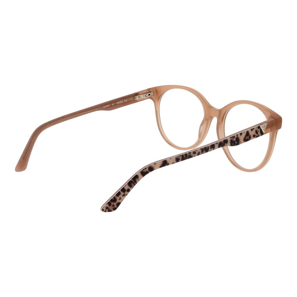 Beige Women Glasses Frame Guess