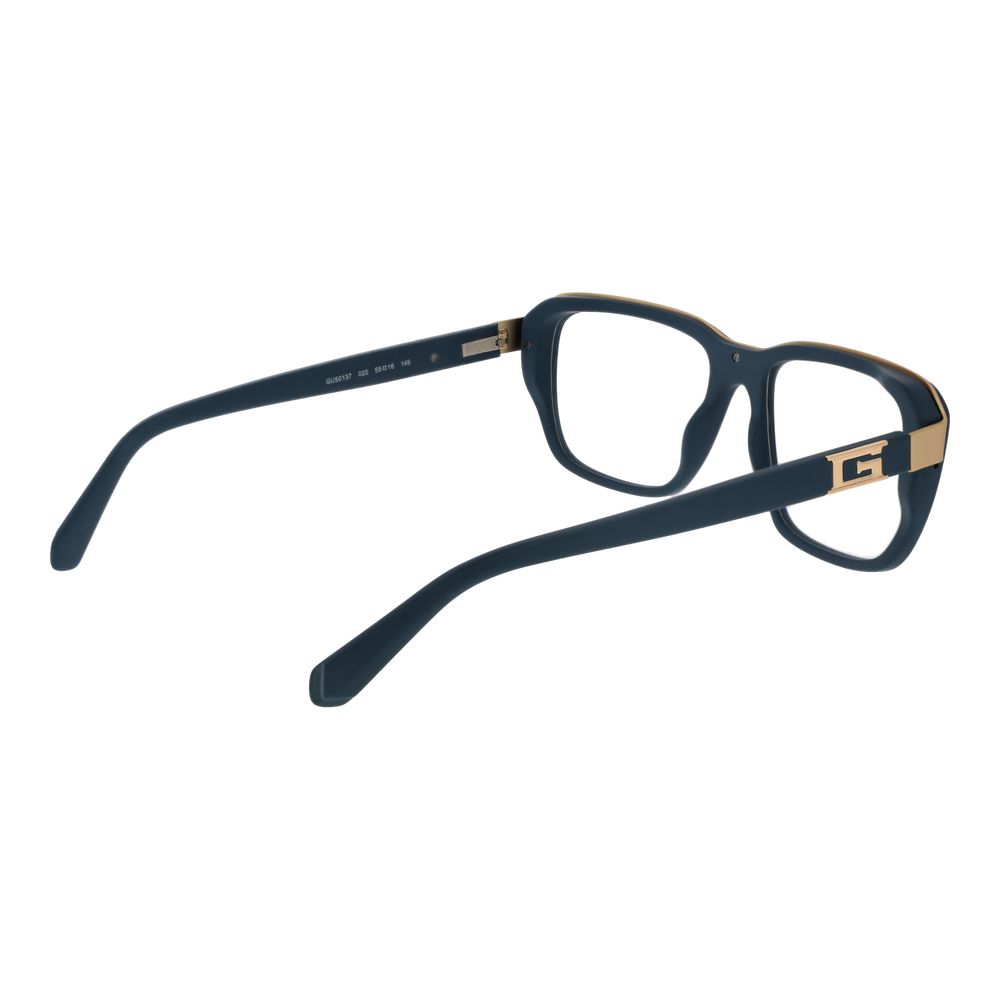 Blue Men Glasses Frame Guess