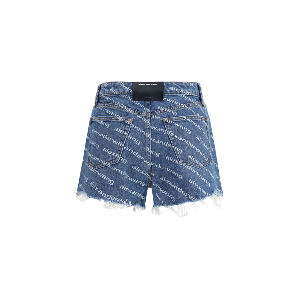 Bite denim Shorts Alexander Wang