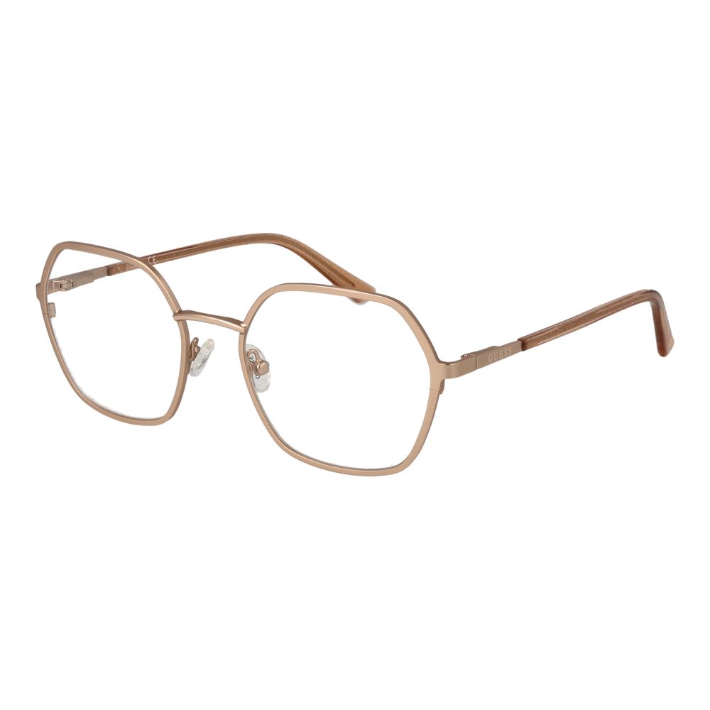 Gold Women Glasses Frame Guess