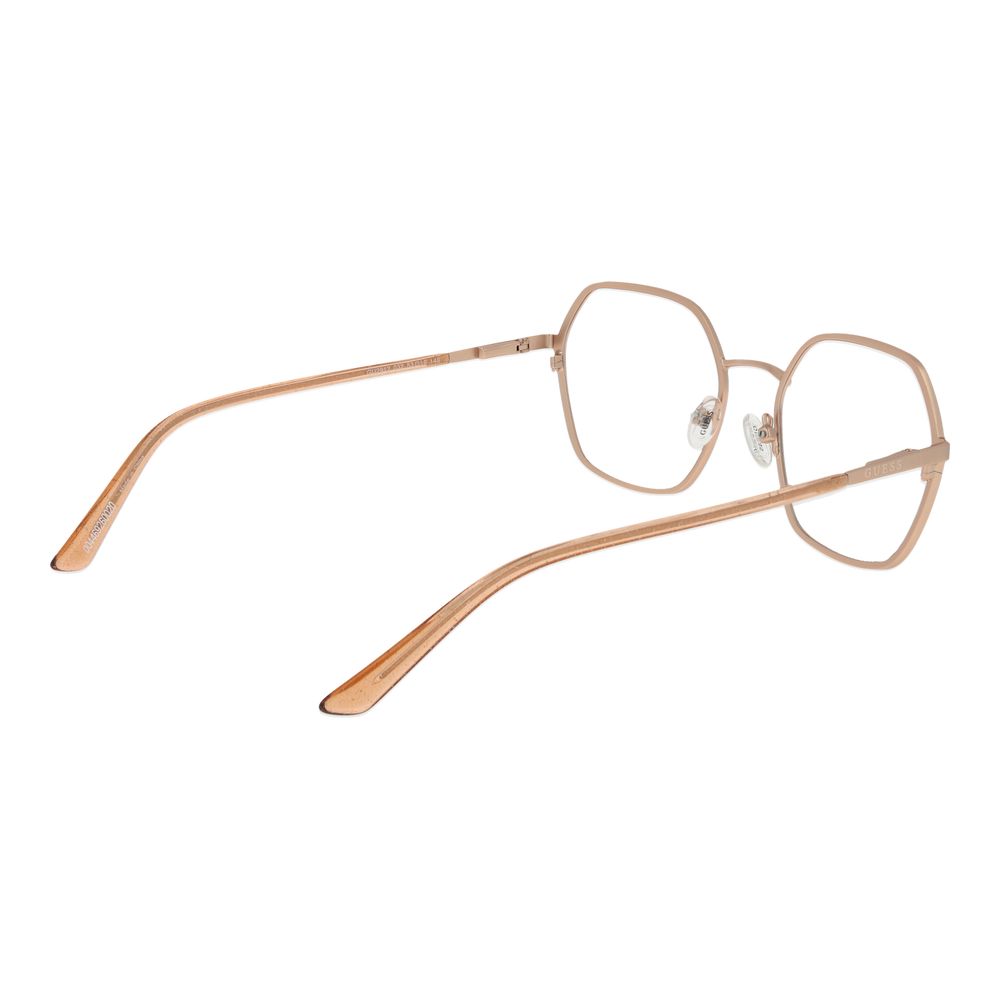 Gold Women Glasses Frame Guess