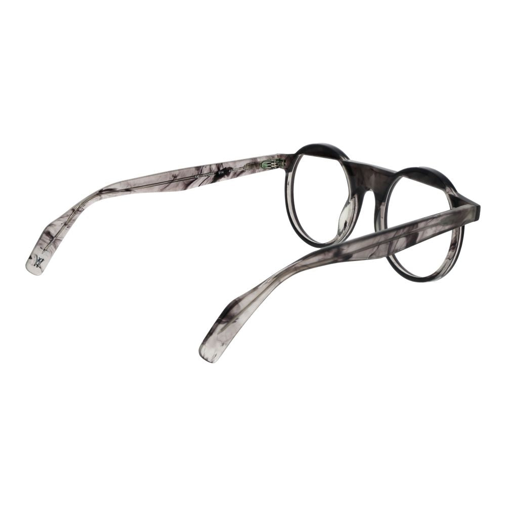 Gray Men Glasses Frame Yohji Yamamoto