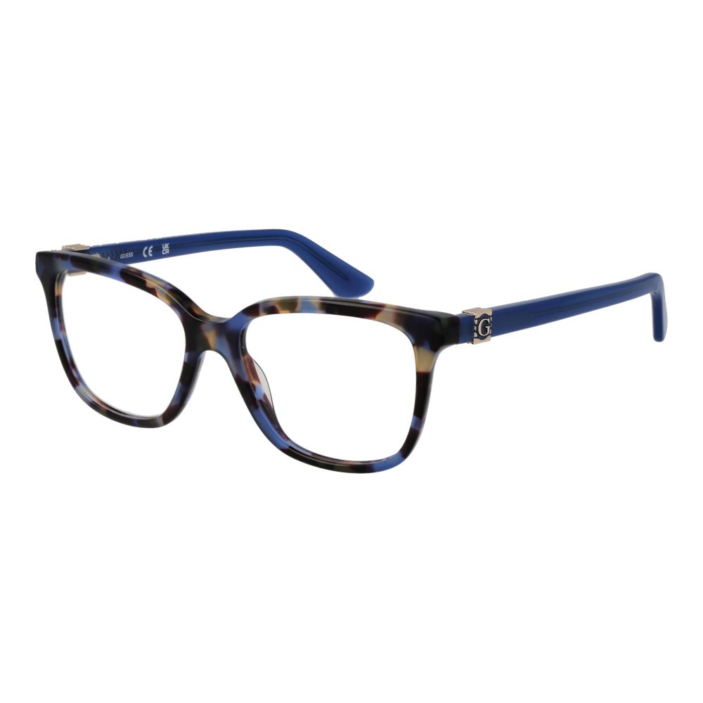 Blue Women Glasses Frame Guess