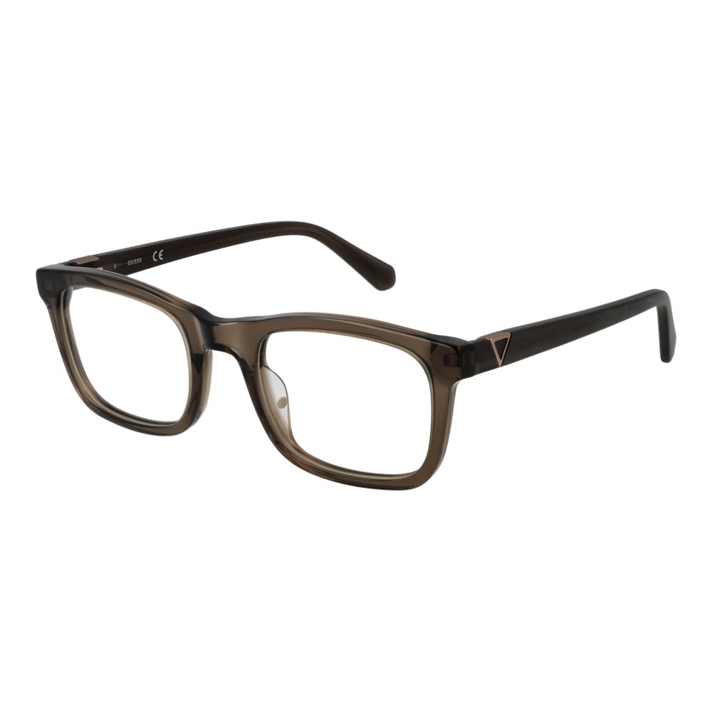 Brown Men Glasses Frame Guess