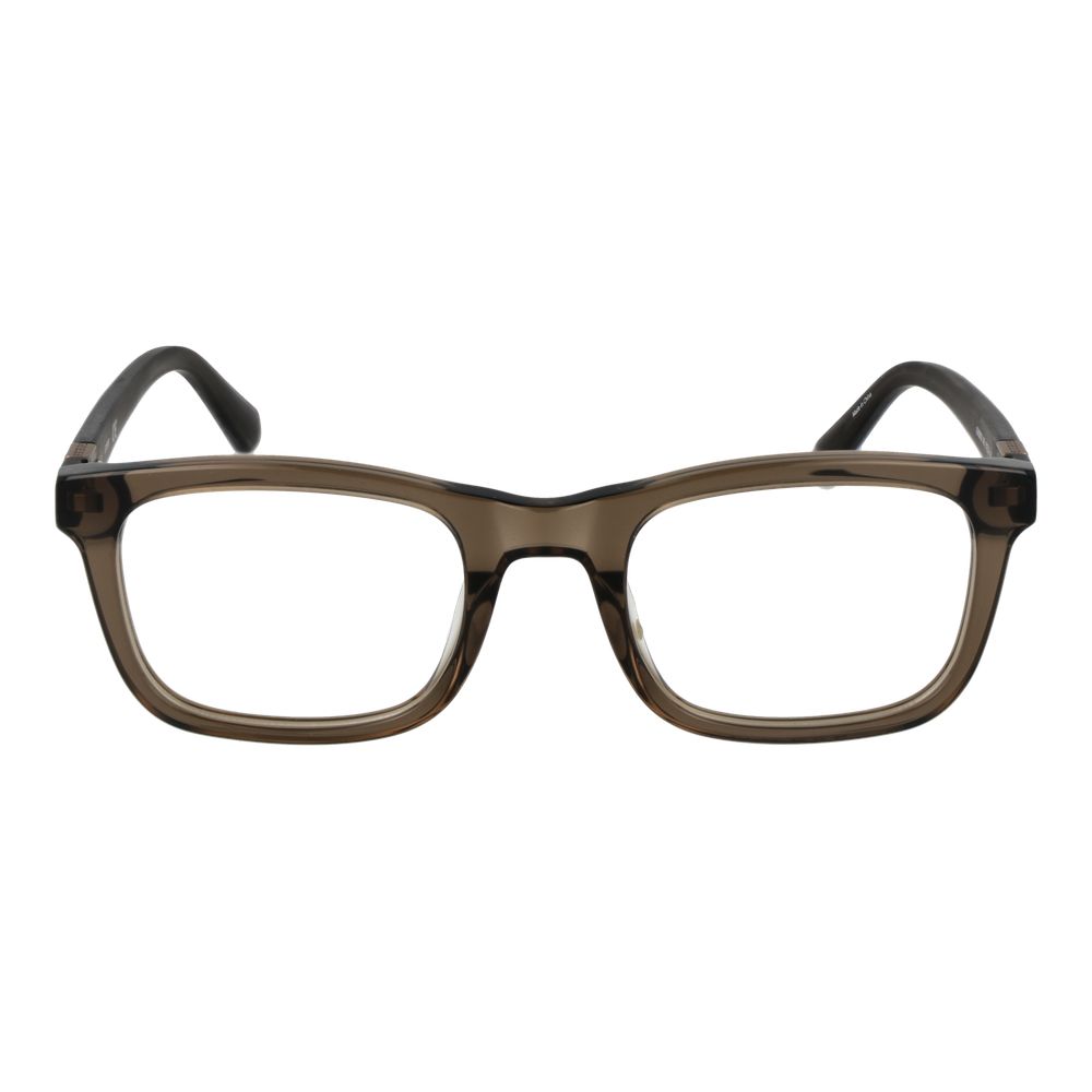 Brown Men Glasses Frame Guess