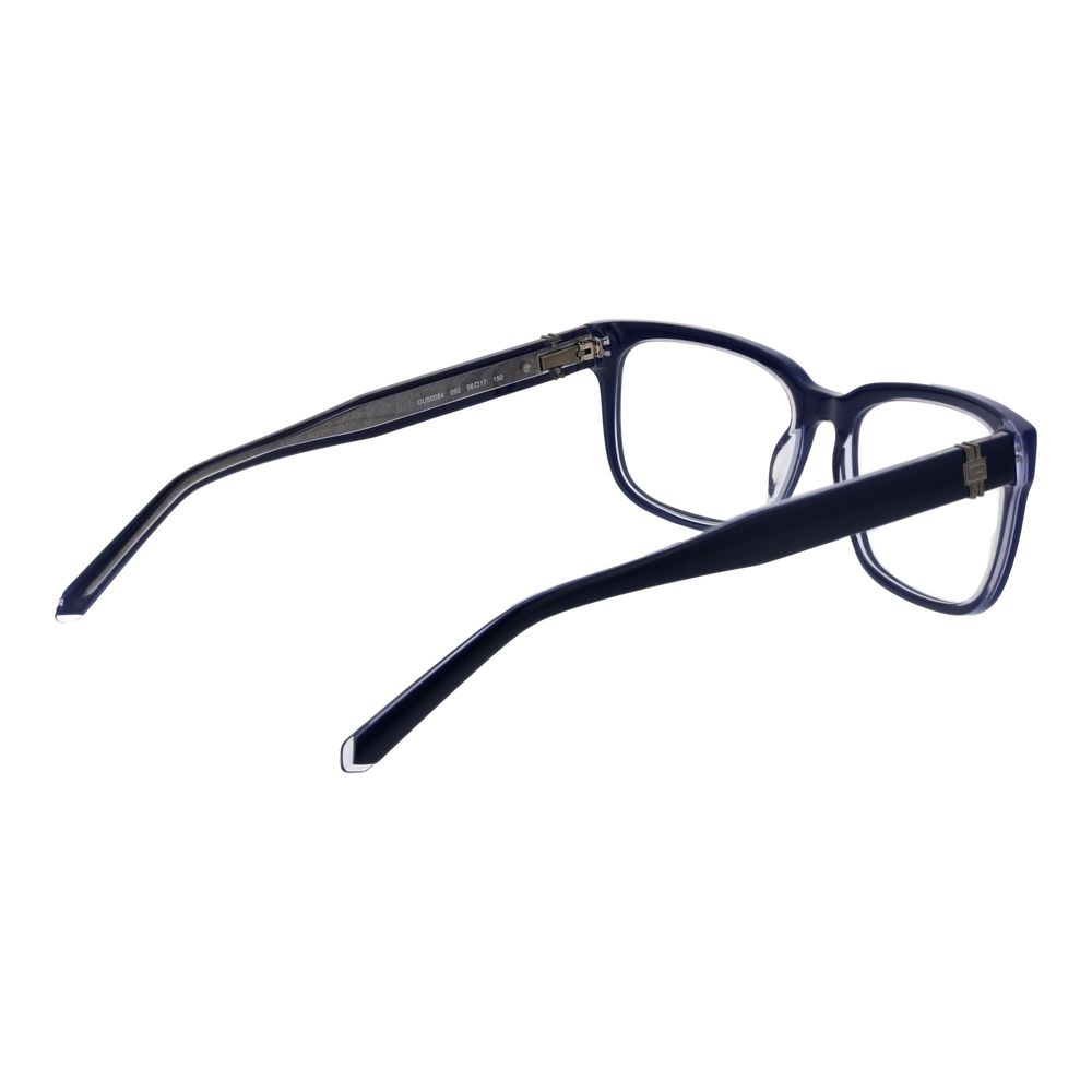 Blue Men Glasses Frame Guess