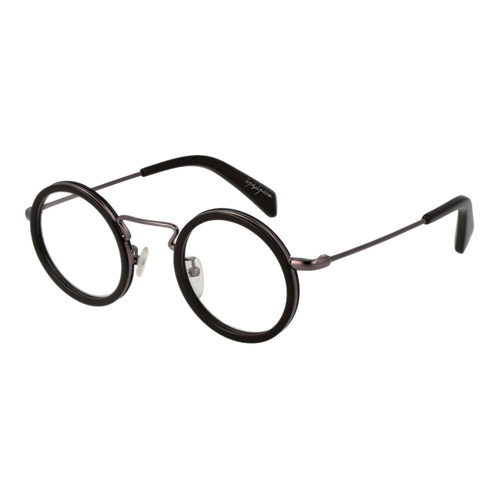 Brown Men Glasses Frame Yohji Yamamoto