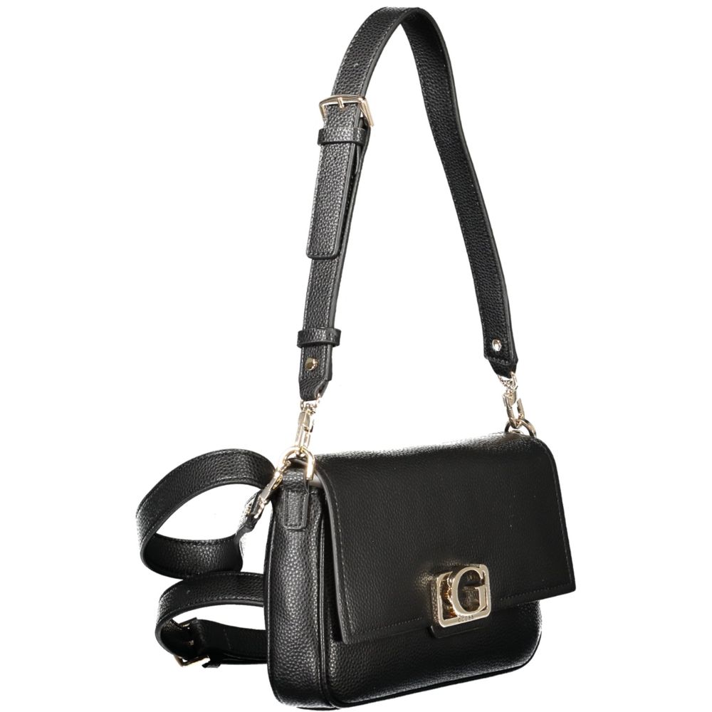 Black Polyethylene Women Handbag Guess Jeans