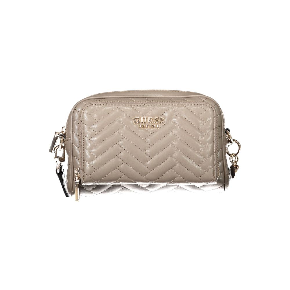 Brown Polyethylene Women Handbag Guess Jeans