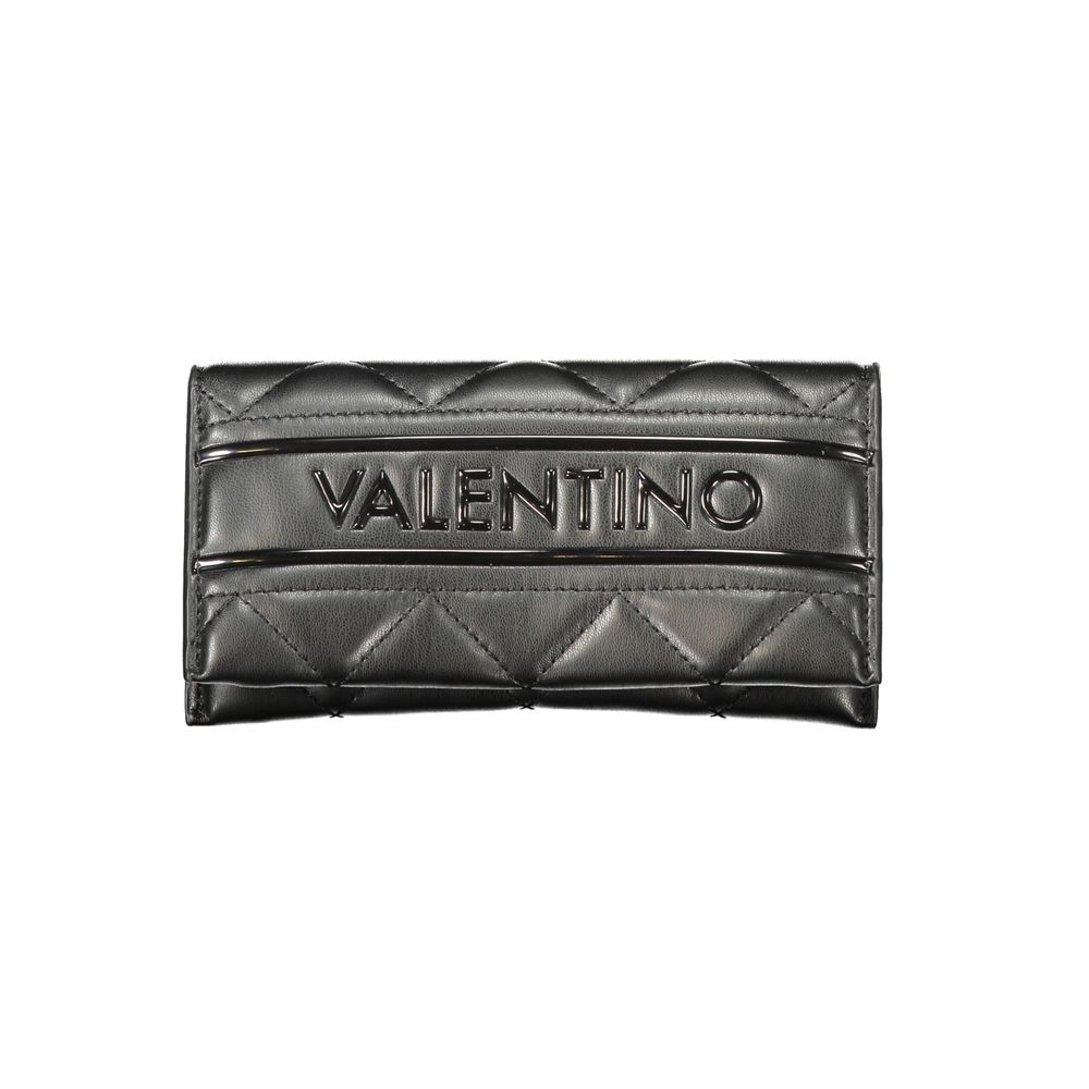 Black Polyethylene Women Wallet Mario Valentino