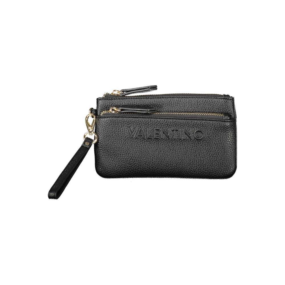 Black Polyethylene Women Wallet Mario Valentino
