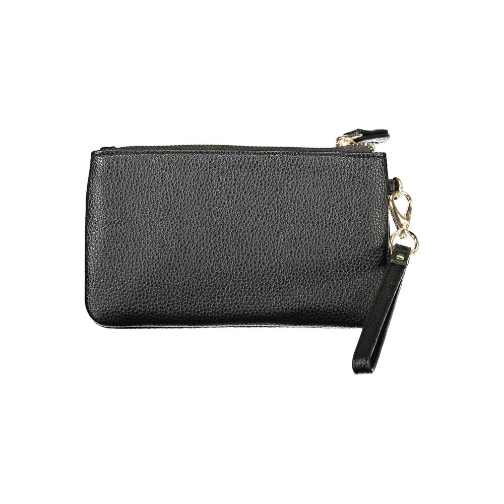 Black Polyethylene Women Wallet Mario Valentino