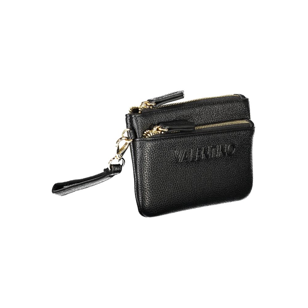 Black Polyethylene Women Wallet Mario Valentino