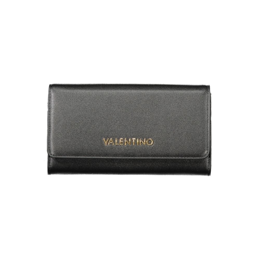 Black Polyethylene Women Wallet Mario Valentino