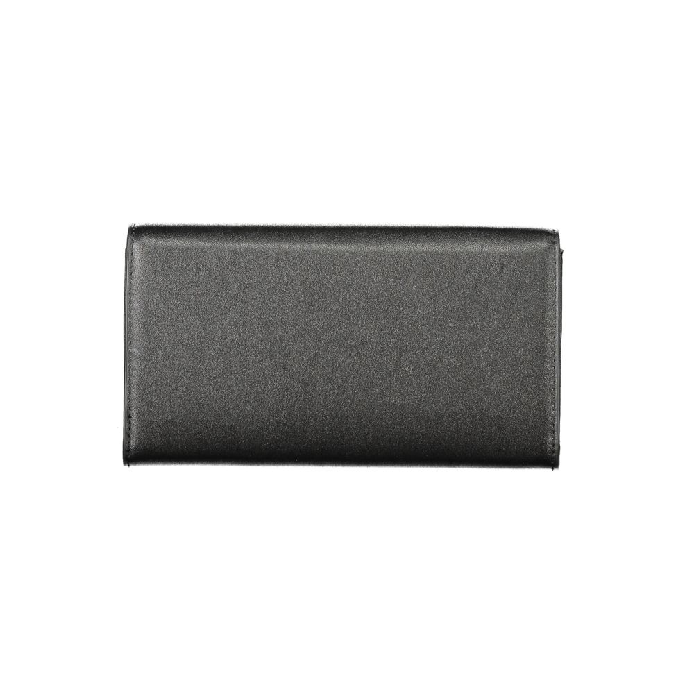 Black Polyethylene Women Wallet Mario Valentino