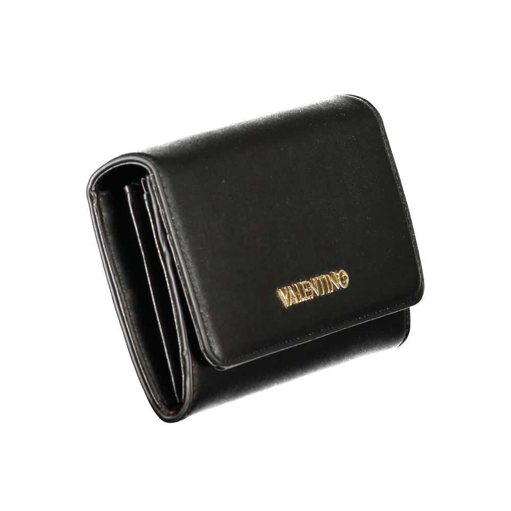 Black Polyethylene Women Wallet Mario Valentino