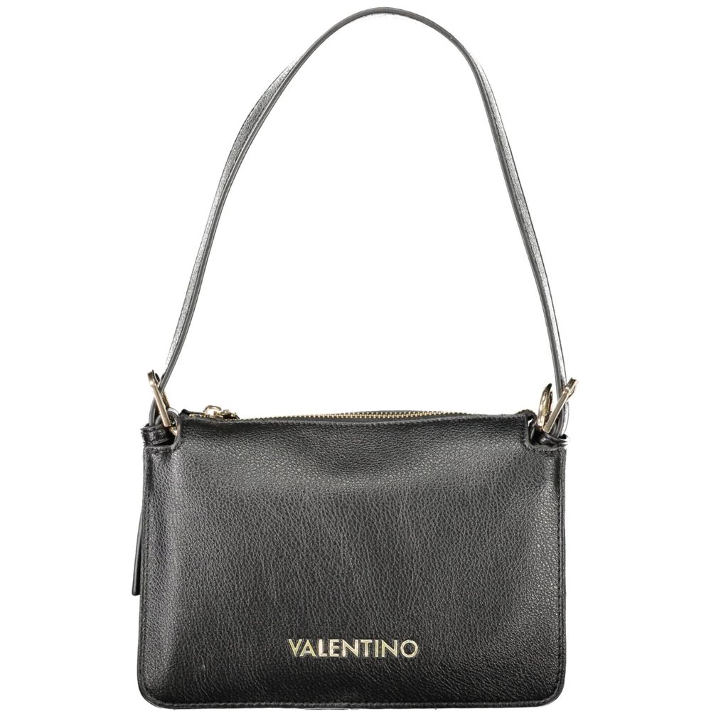 Black Polyethylene Women Handbag Mario Valentino