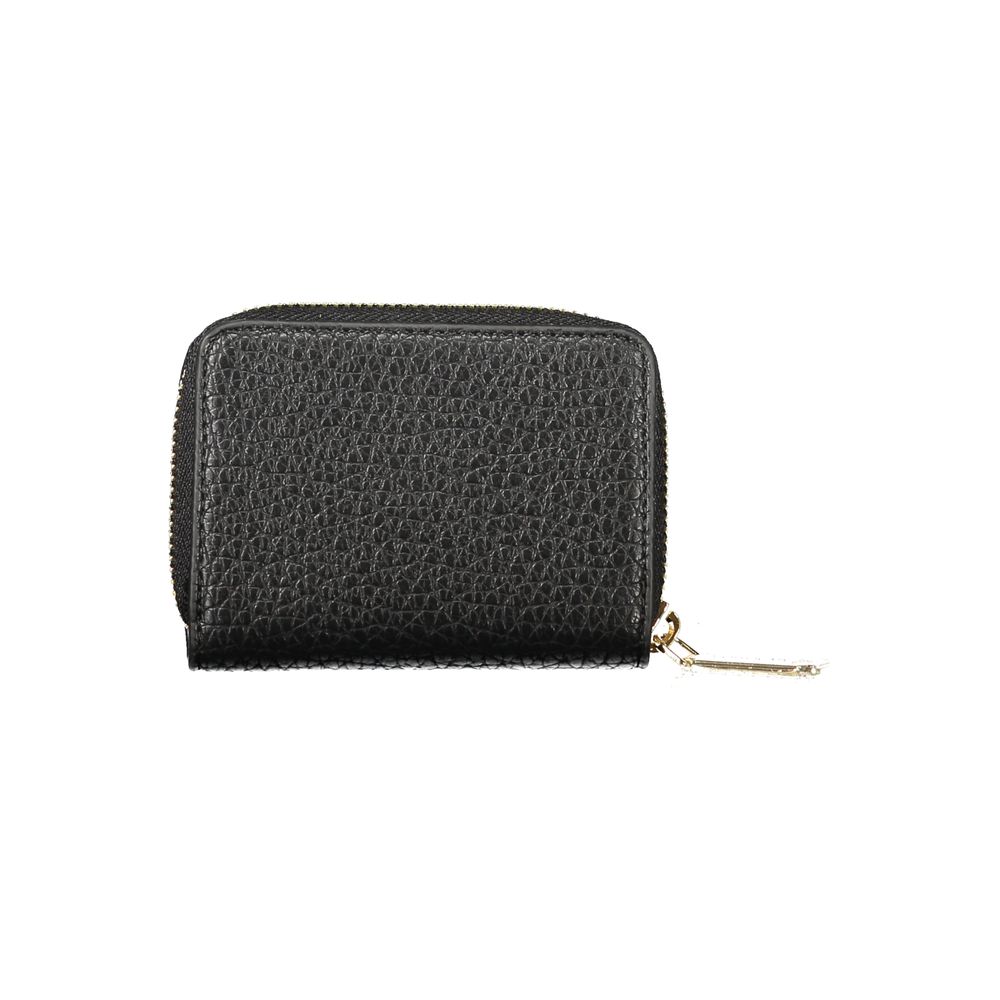 Black Polyethylene Women Wallet Mario Valentino