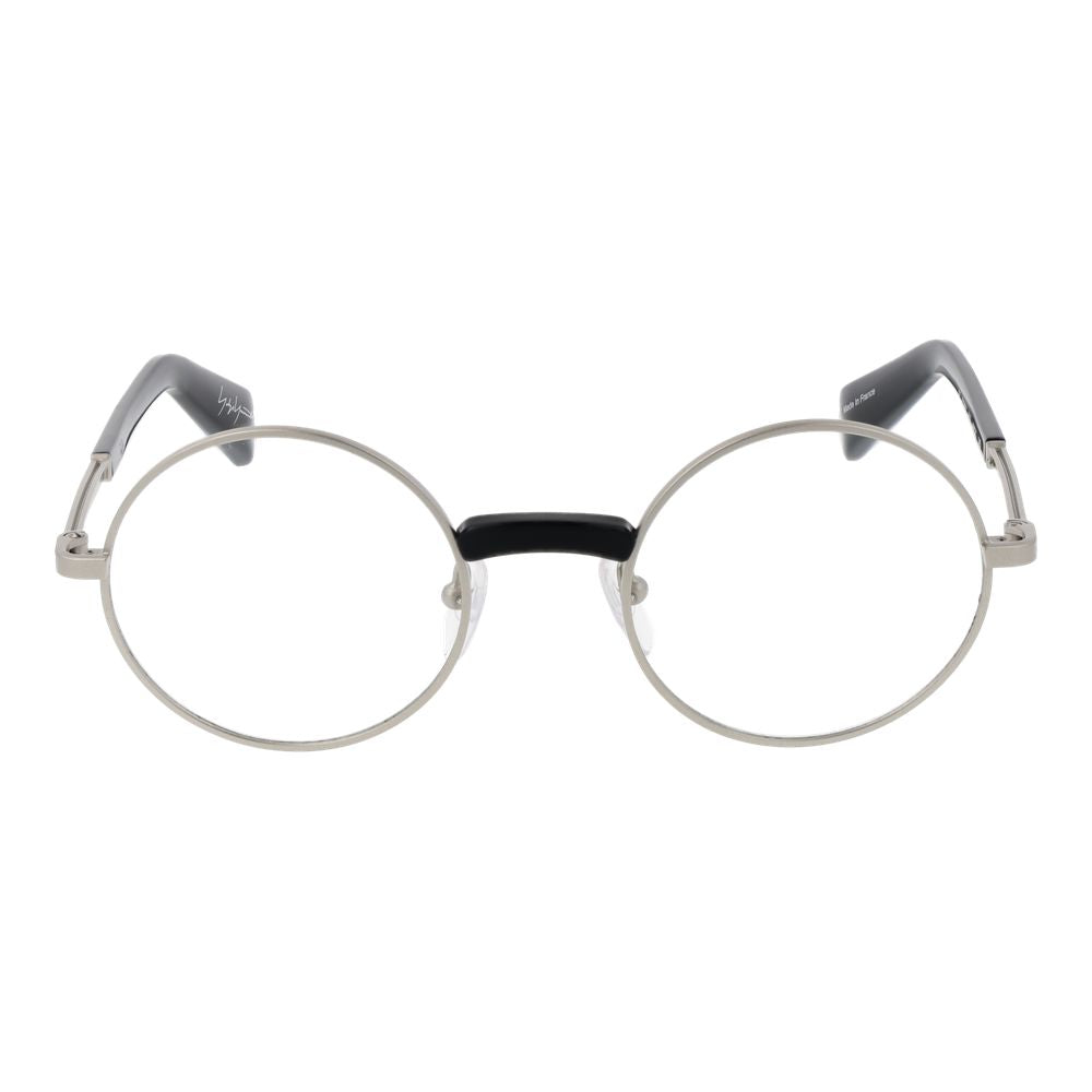 Silver Men Glasses Frame Yohji Yamamoto