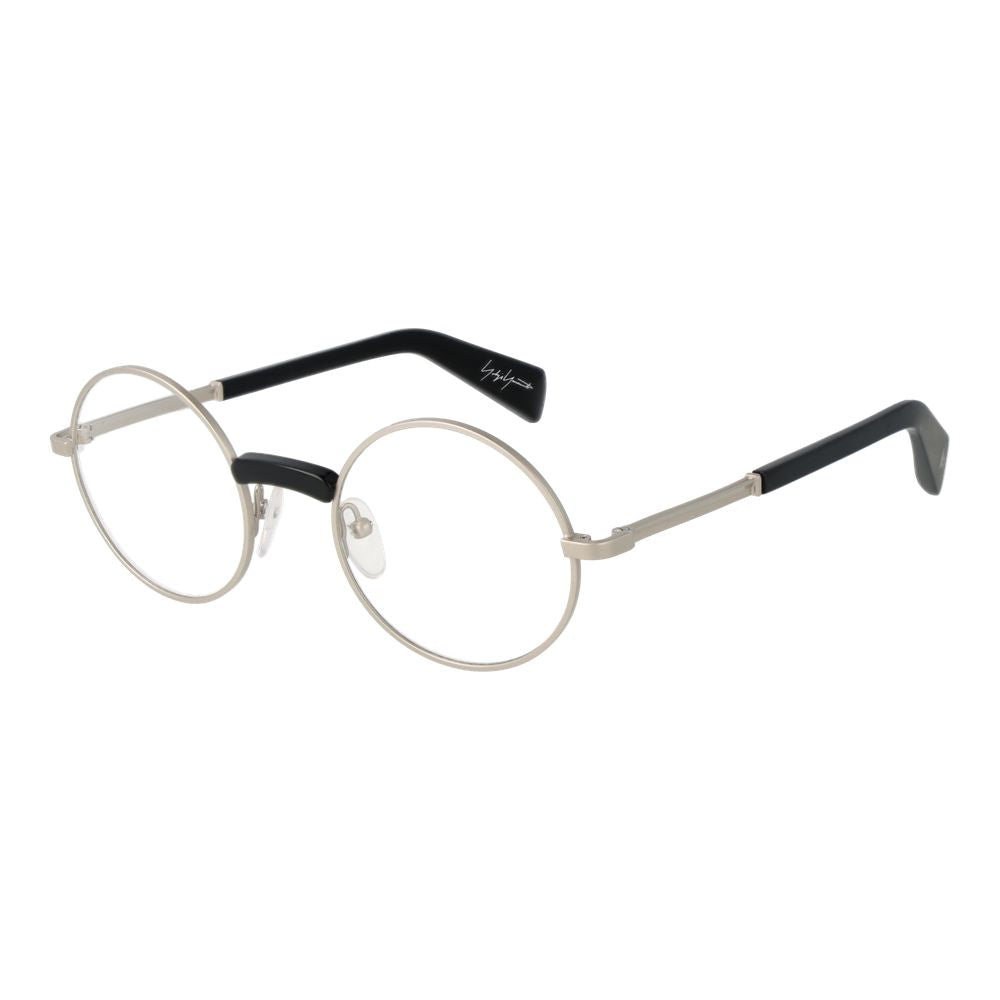 Silver Men Glasses Frame Yohji Yamamoto