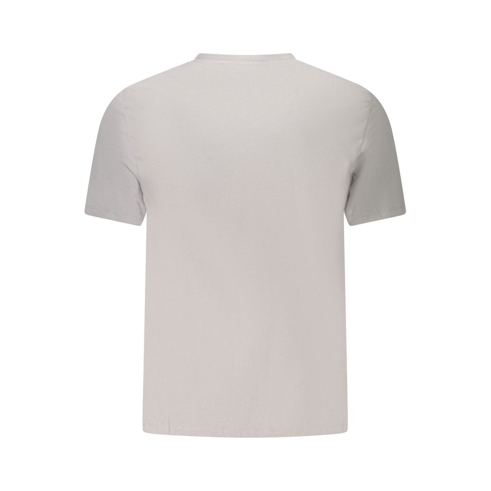 Gray Cotton Men T-Shirt Calvin Klein