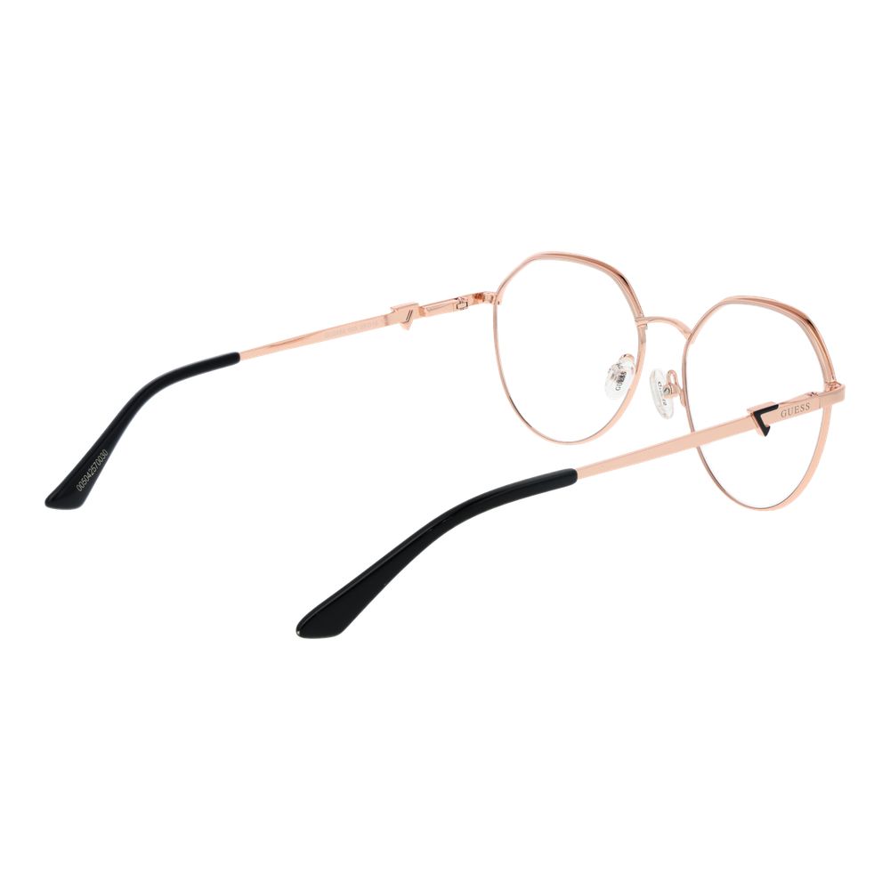 Gold Women Glasses Frame Guess