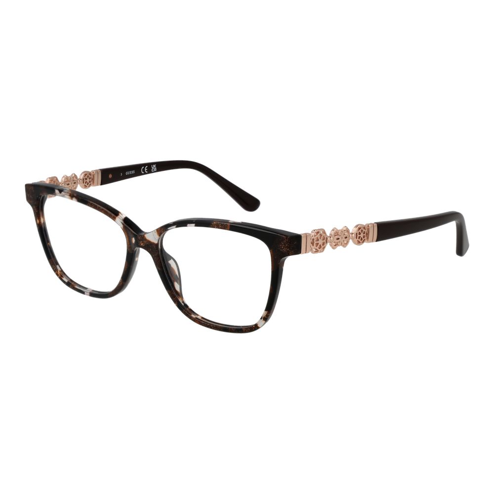 Brown Women Glasses Frame Guess