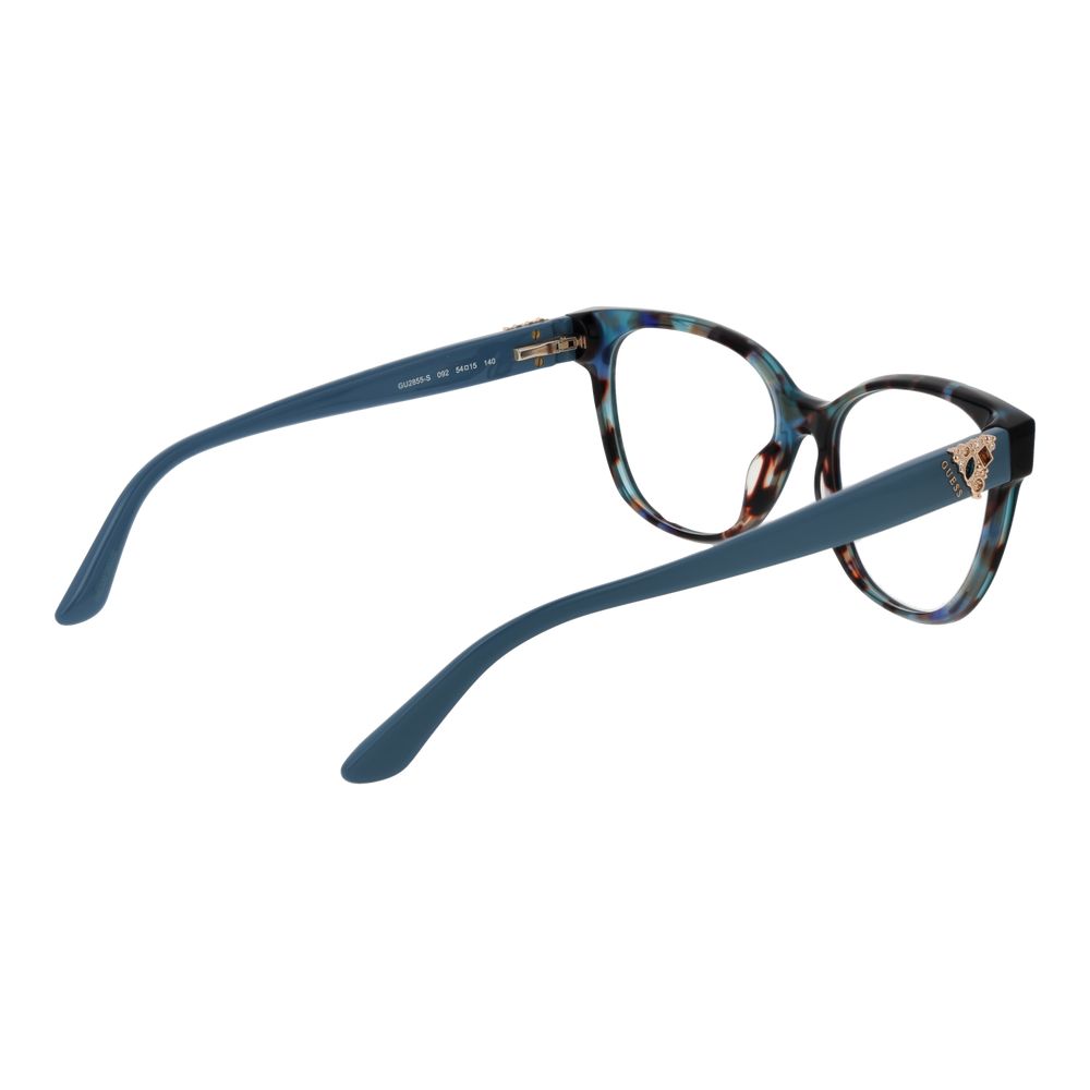 Blue Women Glasses Frame Guess