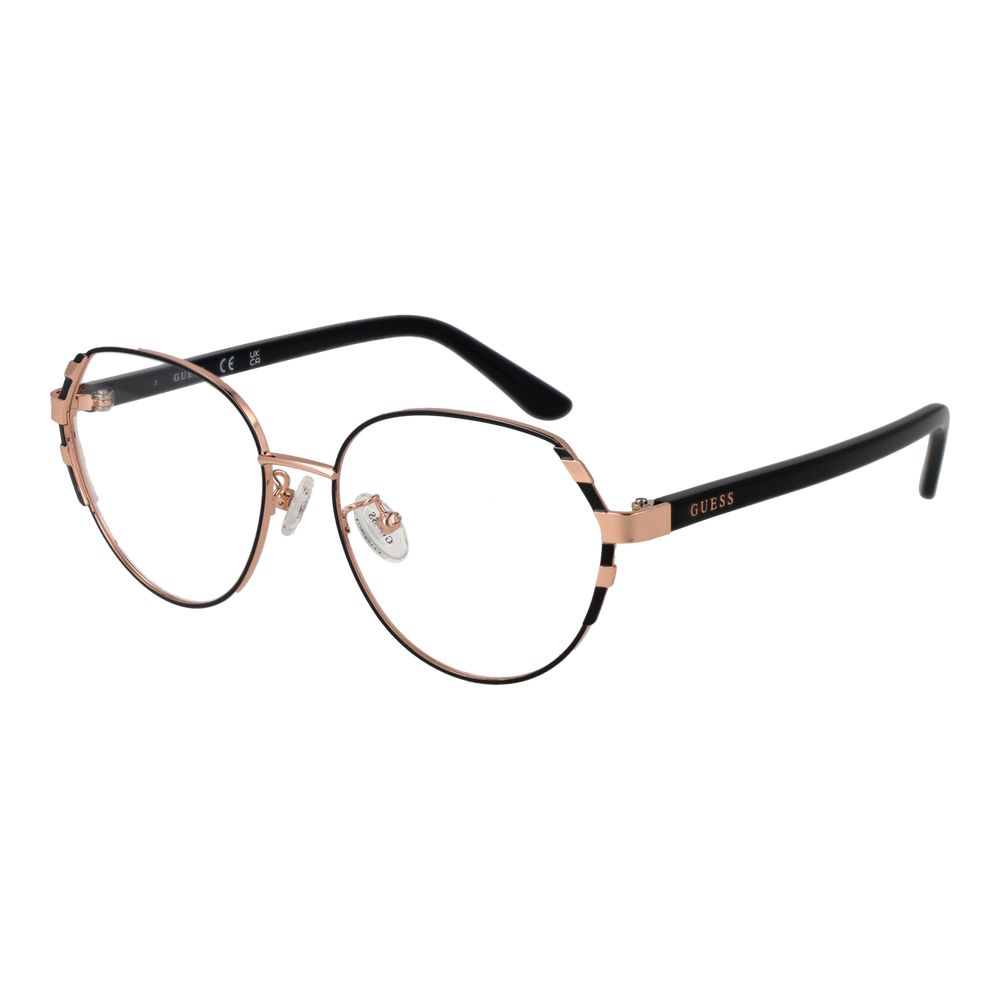 Rose Gold Women Glasses Frame Guess