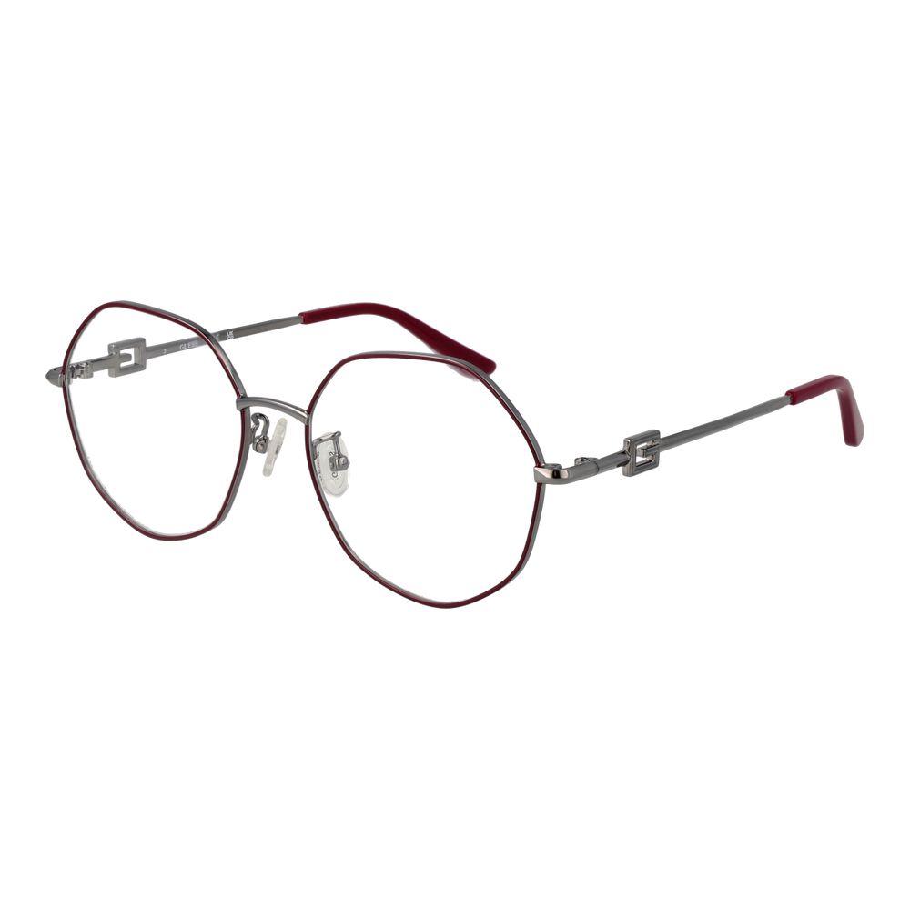 Red Women Glasses Frame Guess