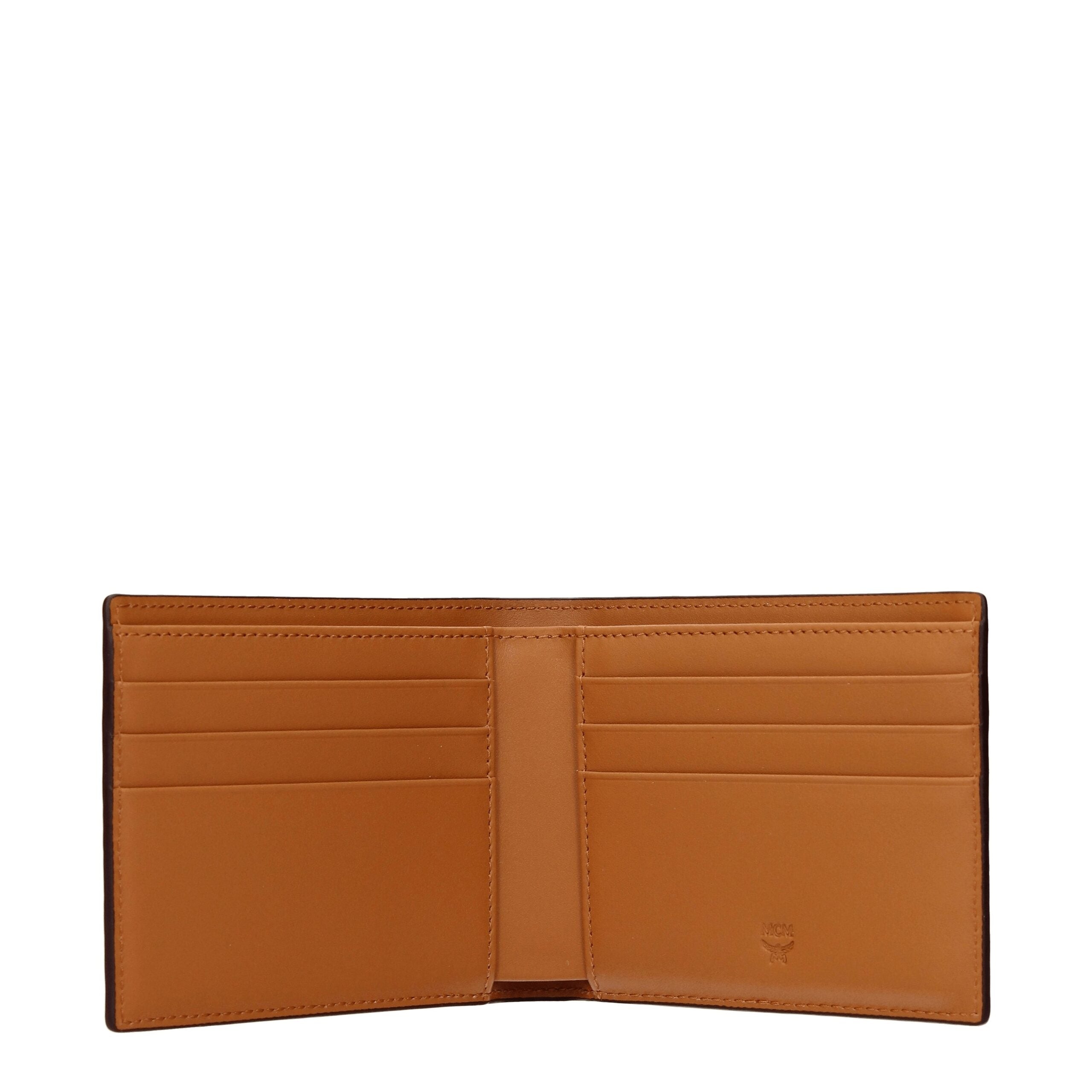 Brown Leather Wallets MCM