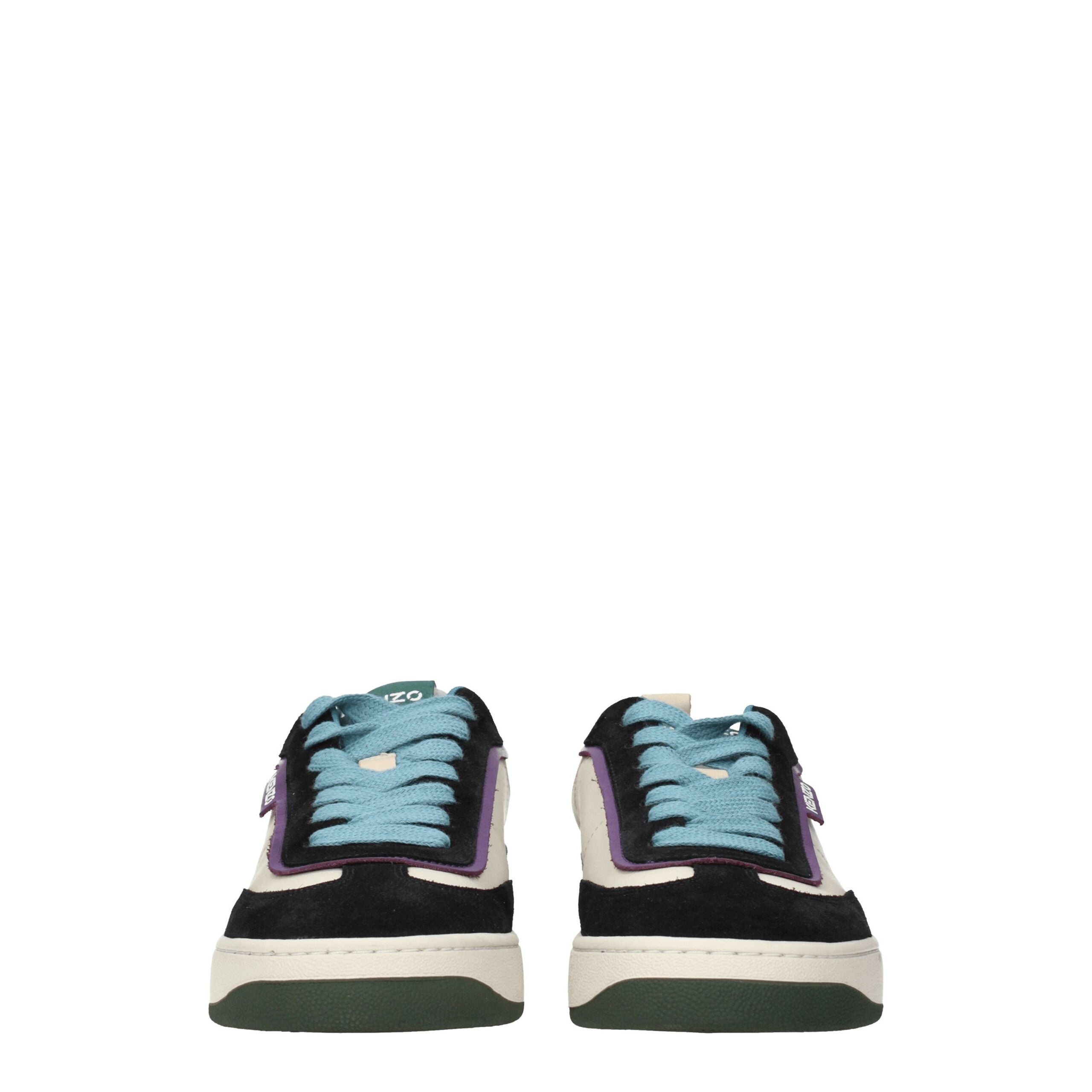 Multicolor Leather Low Tops Kenzo