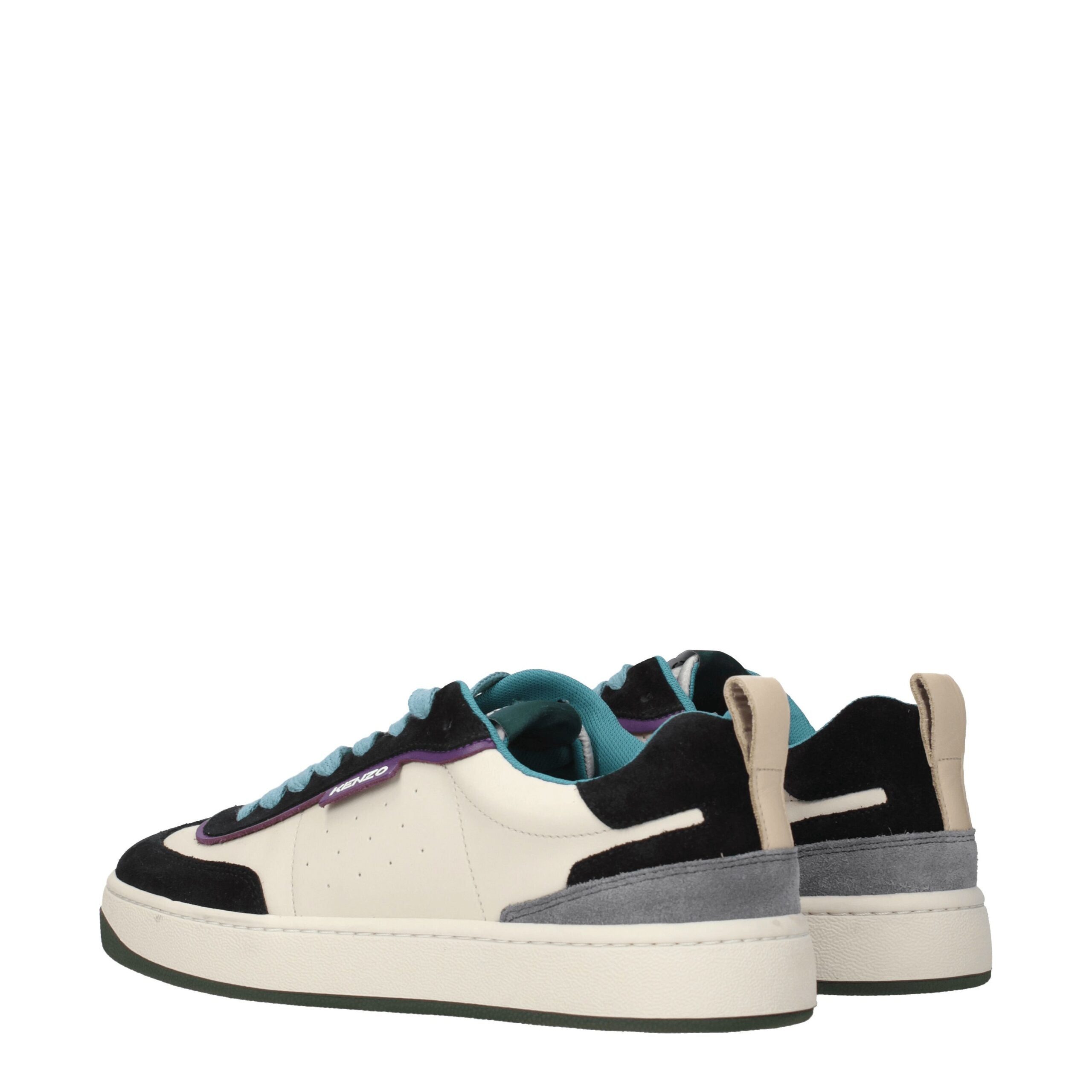 Multicolor Leather Low Tops Kenzo